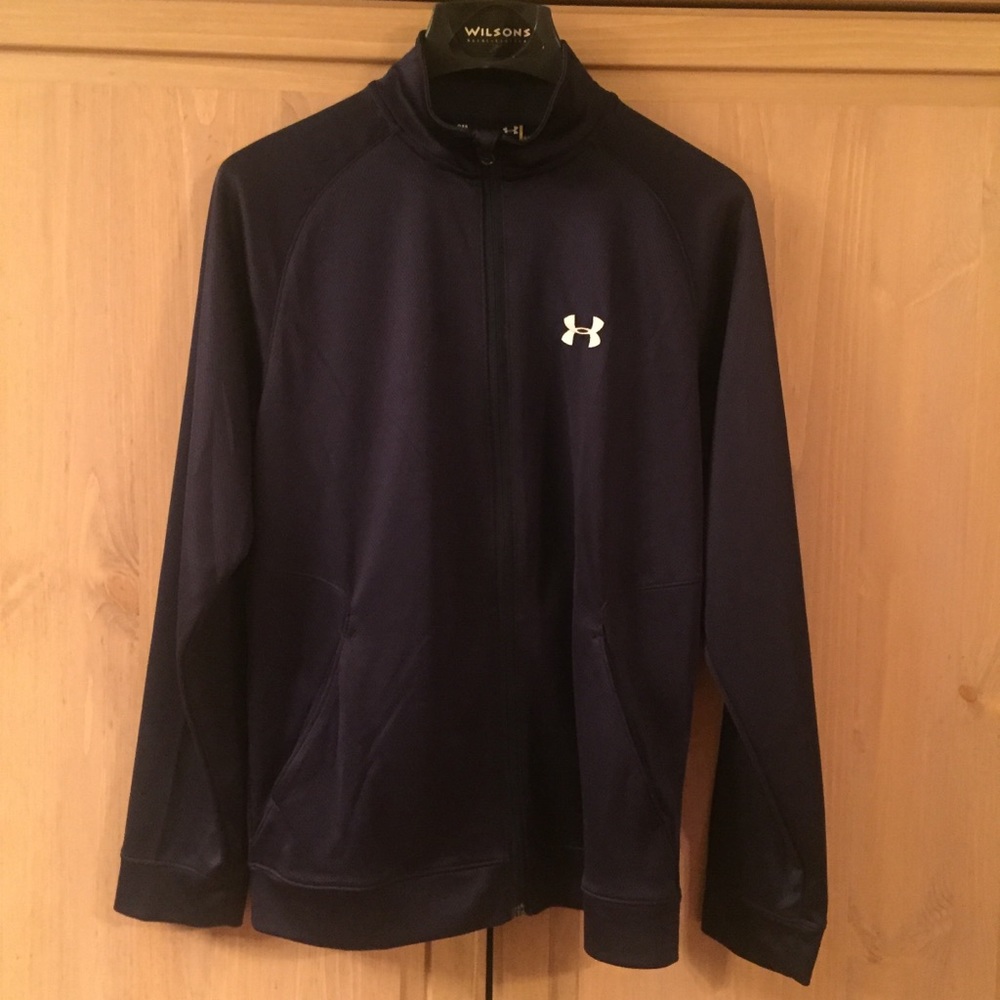 Men’s Under Armour navy blue jacket size S